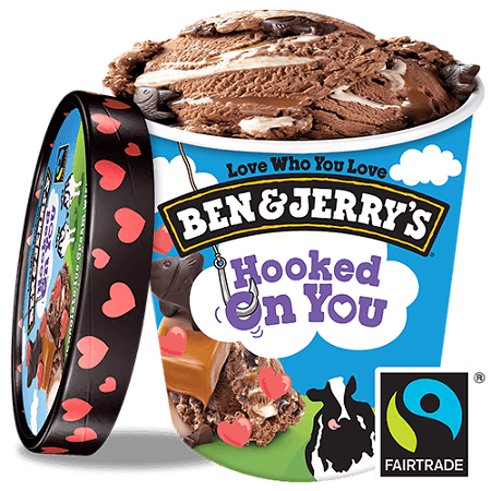 Ben & Jerry's  Hooked on you 465ml