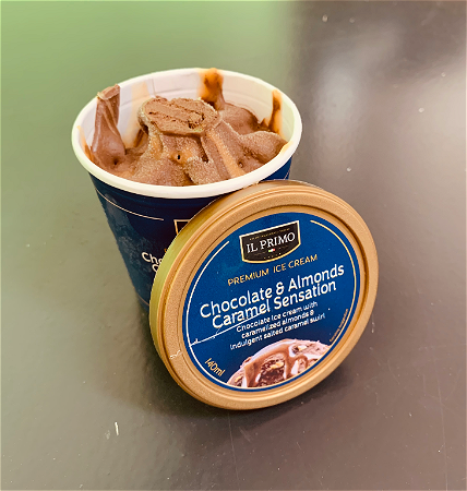 Chocolat & almonds caramel sensation 140ml