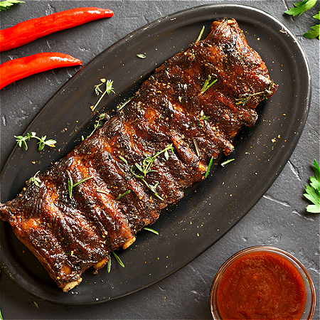 Spareribs: 4 ribs