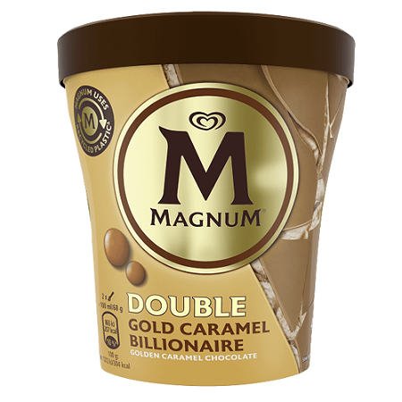 Magnum Pint Gold Caramel Billionaire 440ml