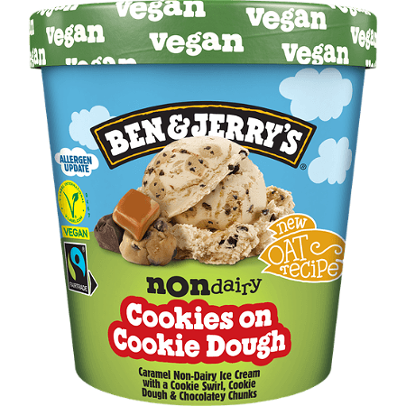 Ben & Jerry's Cookies on cookie dough non dairy 465 ml