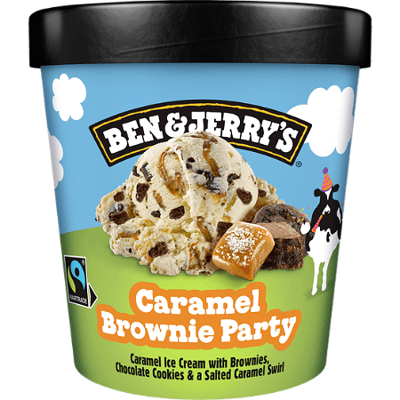 Ben & Jerry's Caramel brownie party 465 ml