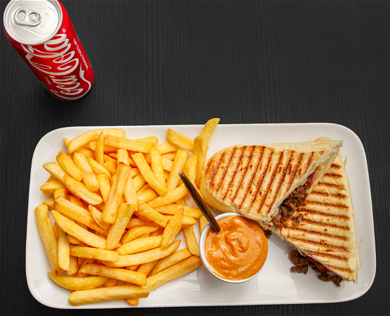 Panini kebab menu