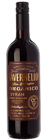 Tavernello Syrah, rode wijn (vegan)