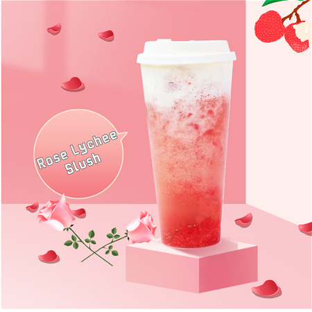 Rose Lychee Cream