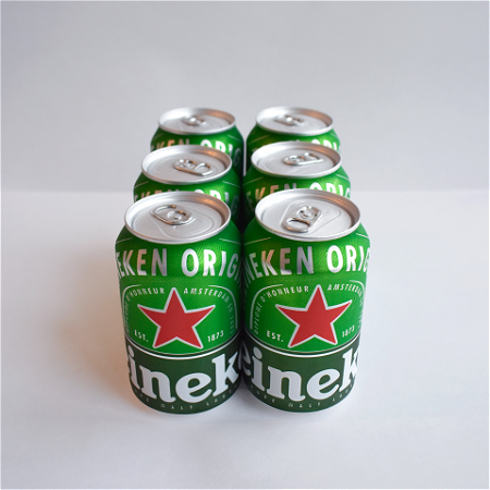 Six pack Heineken