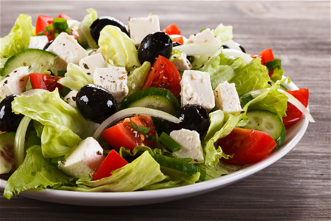 Griekse salade per portie