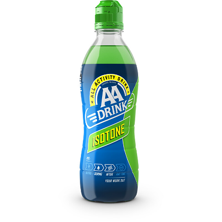 AA drink isotone groene dop pet 0.5 liter