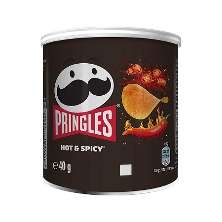 Pringles hot & spicy 40g kleine