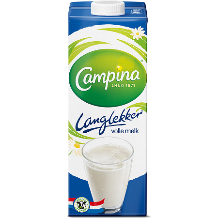 Campina halfvolle melk 1 liter 