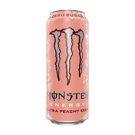 Monster ultra peachy keen blik 0.5 liter