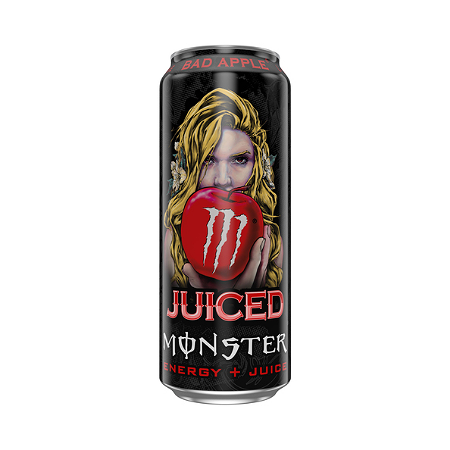 Monster energy juice bad apple blik 0.5 liter