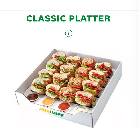 Classic platter