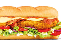 Sweet Chili Breaded Chicken & Bacon 15cm