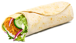 Breaded Chicken Wrap