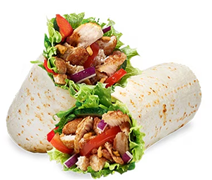 Rotisserie chicken wrap