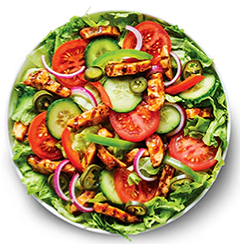 Chicken Teriyaki Salad