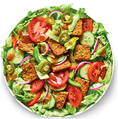Vegan Patty Salad