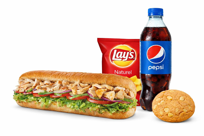 Rotisserie chicken 30cm menu