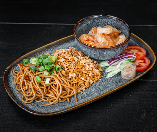 Combi Bami & Nasi Garnalen