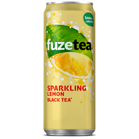 Fuze tea - sparkling black tea