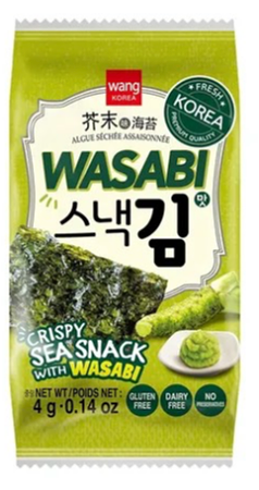 Crispy Sea snack Wasabi (klein zakje)