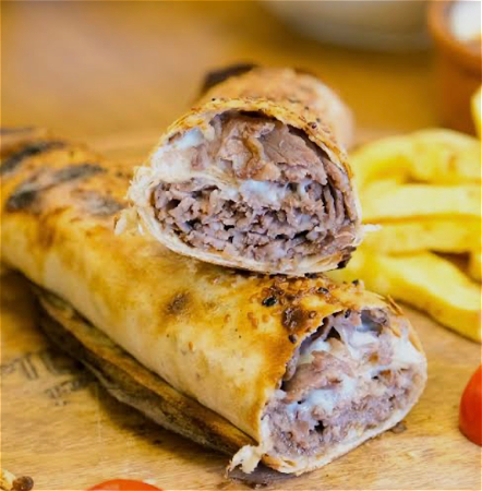 Durum beef doner + kaas