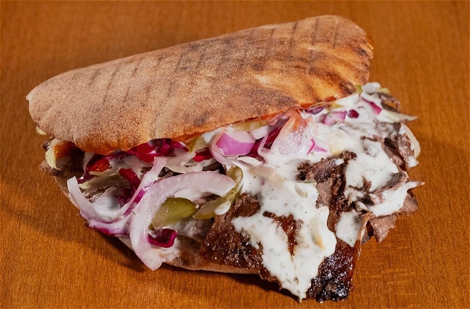 Broodje beef doner  + kaas