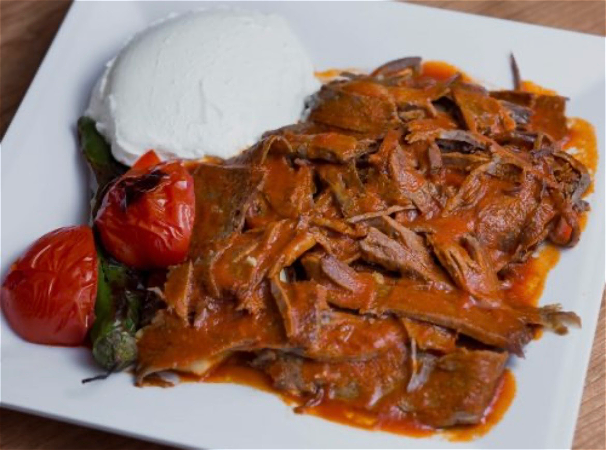 Iskender beef 