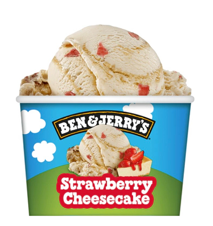 Ben & Jerry’s – Strawberry Cheesecake 100ml