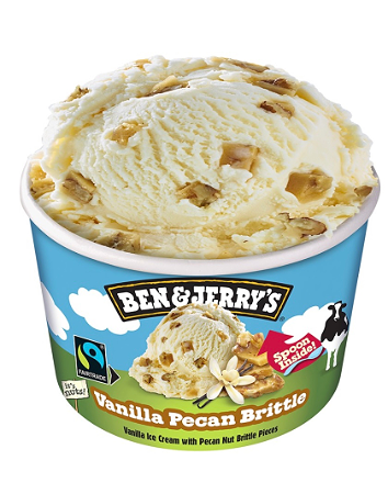 Ben & Jerry’s — Vanilla Pecan Brittle 100ml