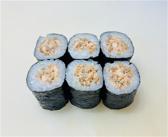 (6pc) Cooker Zalm Maki