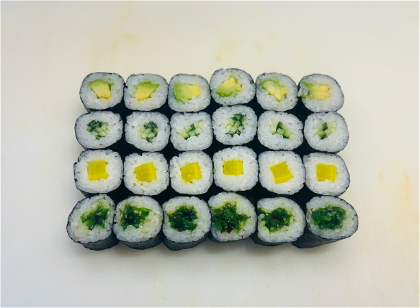 Veggi Maki Menu 24 pcs