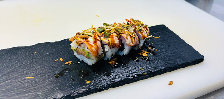 Special Grilled Double Zalm Roll 4 pcs