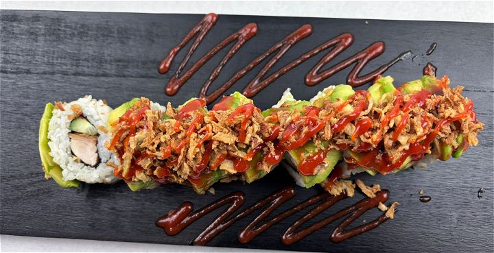 Soft Shell Spicy Chicken Roll