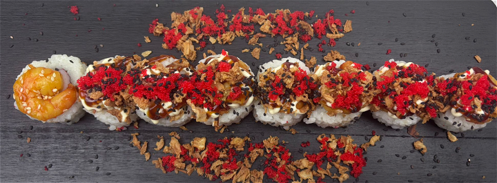 8 st. @Home Black Tiger Roll