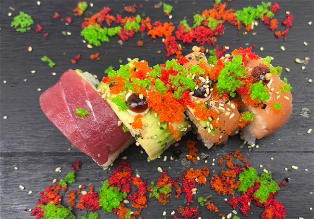4 st. Rainbow maki