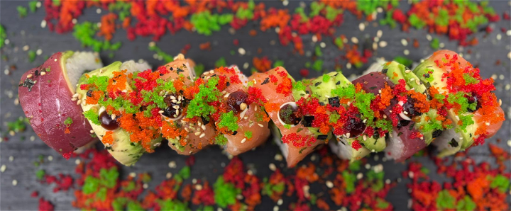 8 st. Rainbow maki