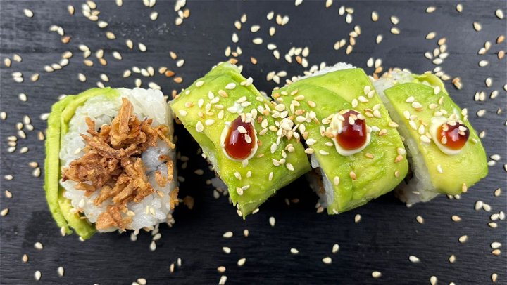 4 st. Crispy Onion Dragon Roll