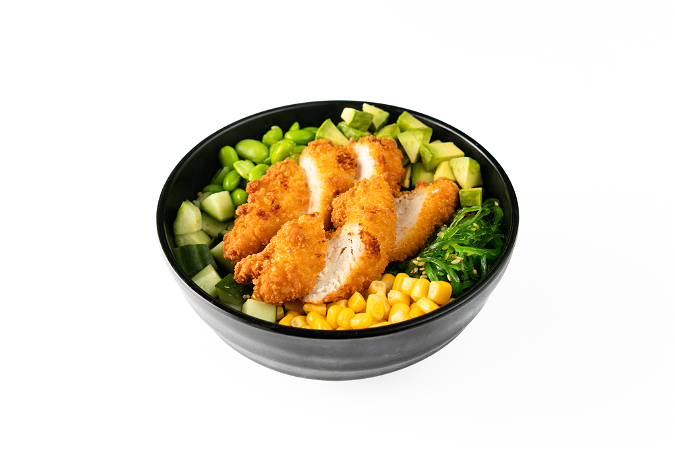 167 Pokebowl Chicken Halal