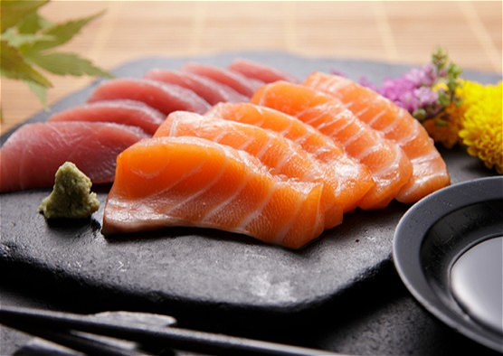 Sashimi tonijn 6 stuks