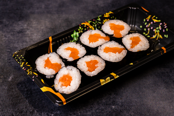 Zalm maki roll 