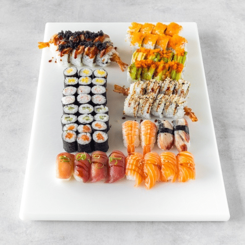 Sushi Roll party box, 77 stuks