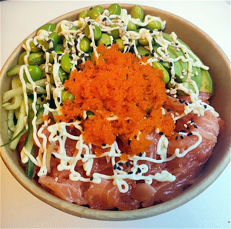 8. Poke Bowl Salmon       1+1 gratis                                                          