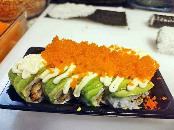 Soft Shell  Ebi Roll 