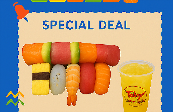 Combo Sushi Tea Time