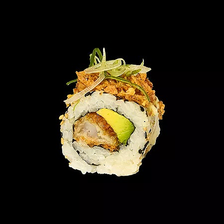 Crunchy tempura ebi roll