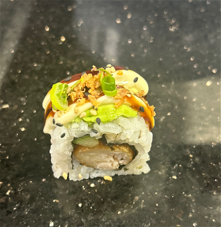 Softshell chicken roll 