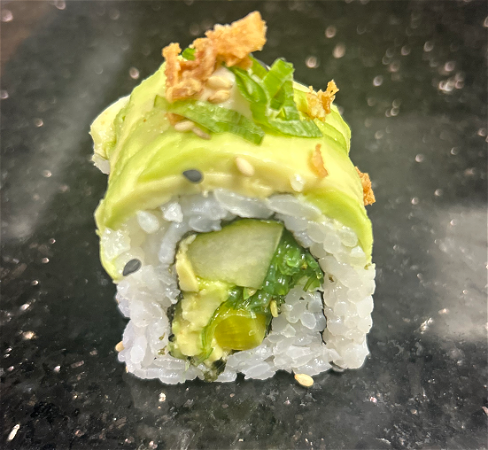 Softshell veggie roll 
