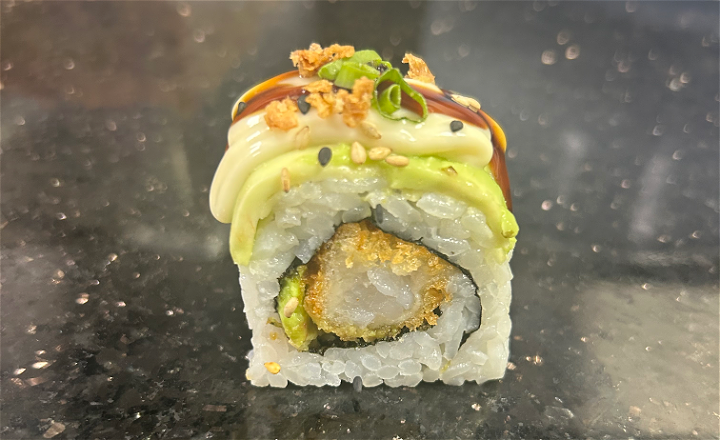 Softshell ebi roll 
